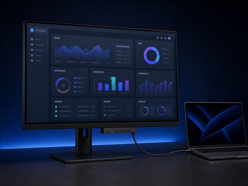 Dell UltraSharp U3225QE 32-inch 4K productivity monitor with Thunderbolt hub